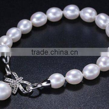 wholesale leather bracelets freshwater pearl jewelry free sample