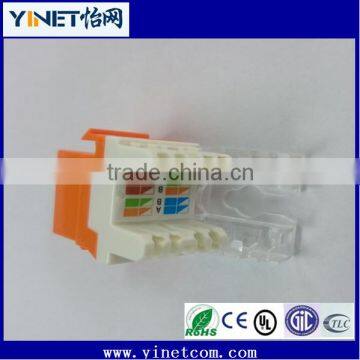 Made in China cat6 female Network connector RJ45 UTP Keystone Jack