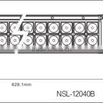 High Quality 120 watt 21inch LED lights bar 12v offroad auto 120w led working light for car