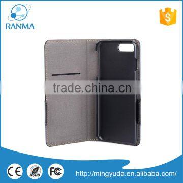 Customized 2016 New Design Protective Phone Wallet Case for Iphone 7 Plus