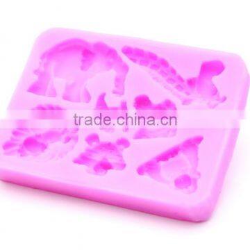 Small animal silicone fondant mold