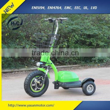 500W zappy 3 wheel electric handicapped scooter for elderly with CE approved