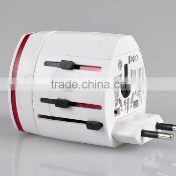 Travel Universal Adaptor Multiple Usb Travel Charger 2.1A High Power Multi Usb Charger photo-6