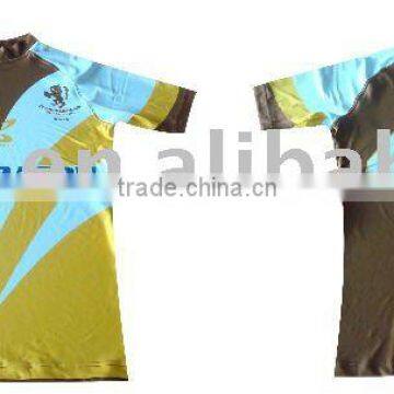 Sublimated rugby tight shirt