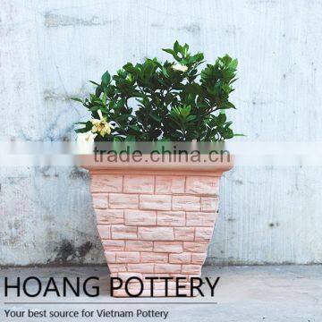 Impress Red Clay Pot outdoor Decor - Terracotta Planter Manufacturer