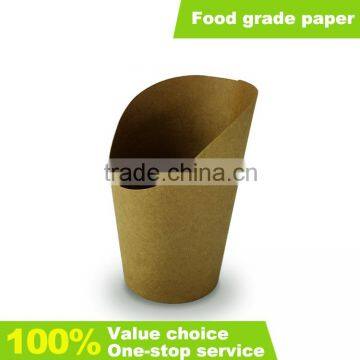 Disposable potato chips paper packaging box
