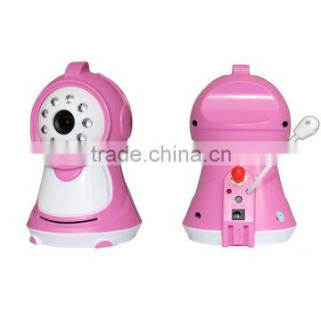 Wireless Digital 2 Ways Audio LED Music Baby Monitor Built-in Lithium Battery photo-2