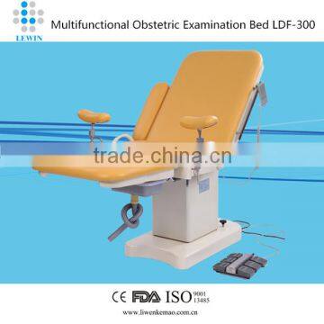 Up and down electric control obstetric exam bed