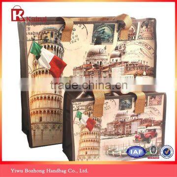 printing 4 color image non woven fabric bag