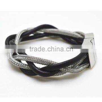 Wire Bracelets With Magnet Clasp for Promotion