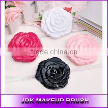 Hot Sale Rose Mirror with 4color Choice/Double Sided Cosmetic Mirror with Fashion Color