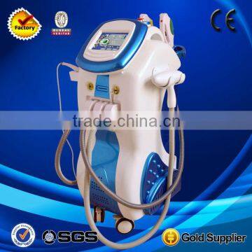 Hot selling 5 in 1 medical aesthetic equipment with IPL+Elight+RF+nd yag laser+cavitation