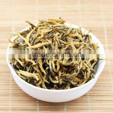 good taste yunnan black tea,loose leaf black tea,black tea drinks lower blood pressure