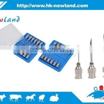 NL310 Brass rectangle hub Needle for farm animals Cattle Chicken Sheep Hog