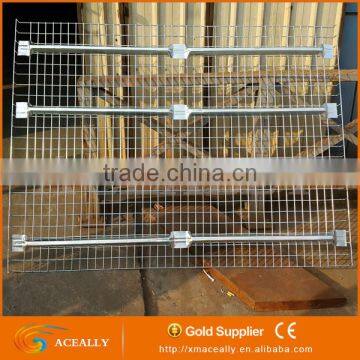 ACEALLY warehouse mezzanine rack with wire deck