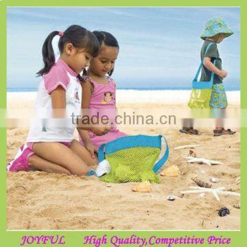 Custom design sand away mesh beach bag