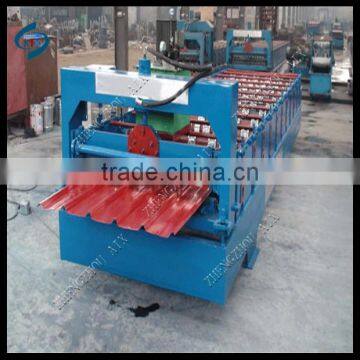 corrugated sheet metal roof making machine