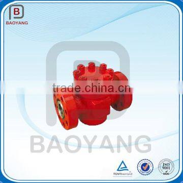 OEM ductile iron flanged check valve,red powder coating