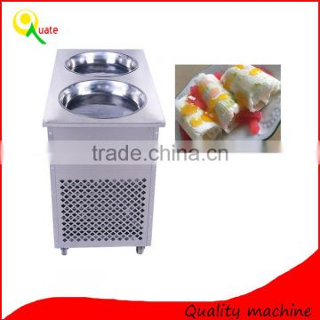 Multi-functional fry ice cream roll machine /fry ice cream roll machine for sale