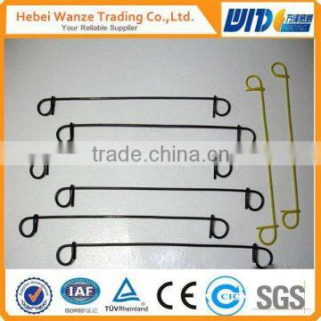 2014 Hot sale!! pvc coated loop wire ties / single loop bale wire / single loop baling ties wire