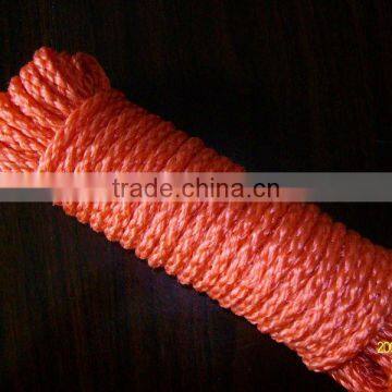 red PP fishing rope