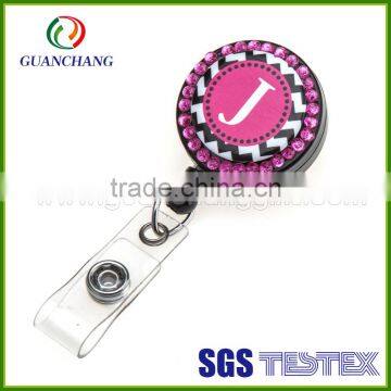 Wholesale Custom Designer Logo Retractable Plastic Yoyo id Badge Reels photo-2