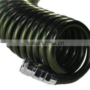 BLue Polyurethane Spiral Tube(4*6mm*7.5m) With Fitting photo-4