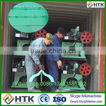 HTK Barber Wire Fence Machinery, Double Twisted Barbed Wire Machine photo-4