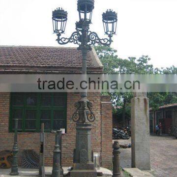  HOT SALE AUTO MOLDING MACHINE MADE Cast Iron Lamp Post, Street Lamp Post
