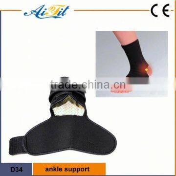 Sports elastic orthopedic ankle support foot splint Enhance ankle fracture brace CE proved adjustable ankle support