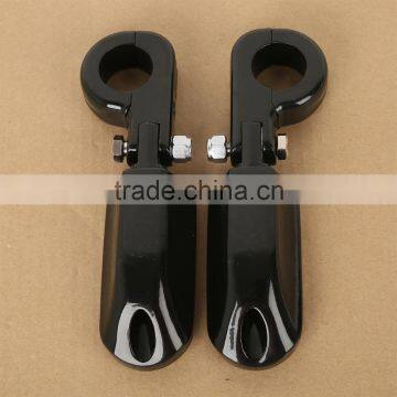 3.2cm Engine Guards Streamliner Styled Footpegs+ Clamps For Honda VT1100 VTX1300 photo-5