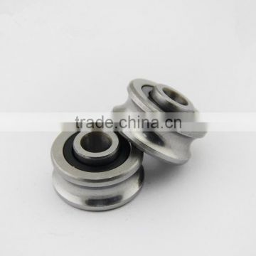 V-groove ball bearings SL13082RSV2.5-120 straightening wheel for the correction of the wire