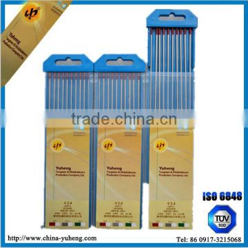 sharpened WT20 tungsten electrode for stailess welding