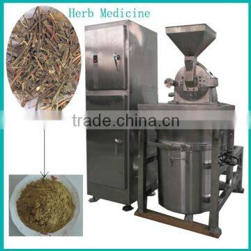 china reliable factory stainless steel dry herb crushing machine