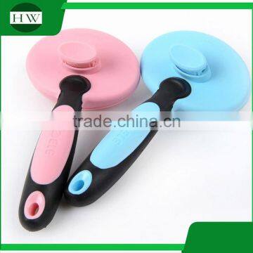 Pet Accessories Tool Hanging Plastic Stainless Steel Cat Dog Pet Bath Massage Hair Removal Grooming Slicker Brush Comb photo-3