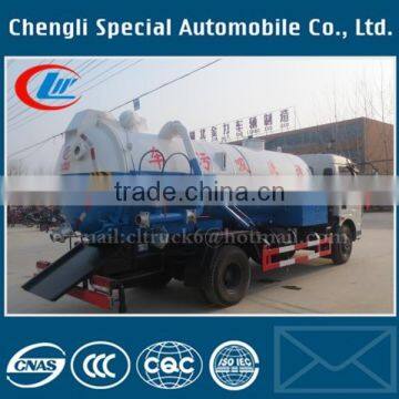 DONGFENG 4*2 6ton Cleaning Suction Sewage Truck photo-4