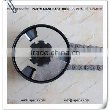 Hot Sale Centrifugal Clutch for Mini Bike Go Kart 3/4'' Bore 12T #40/41/420 Chain 120 Knots photo-3
