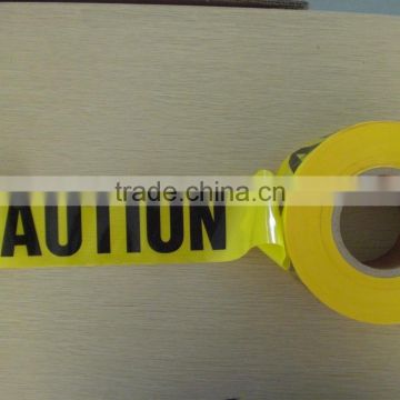 customized yellow printing caution party tape PE