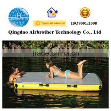 OEM Best Quality Inflatable Floating Water Mat Mattress Inflatable Water Floating Island