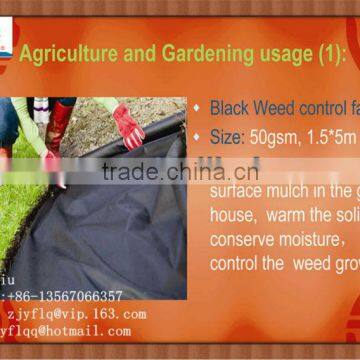 100% PP Spunbonded Small Roll Nonwoven Fabric Use Landscape Plant or Agriculture Weed Mat photo-5