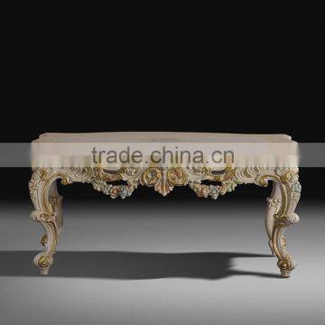 Classical European Beige And Gold Color Sectional Sofa Set, 3+2+1 Living Room Elegant Floral Sofa Set photo-3