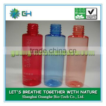 50ml BPA free biodegradable non-toxic plastic bottles for liquor biobased plastic pla material