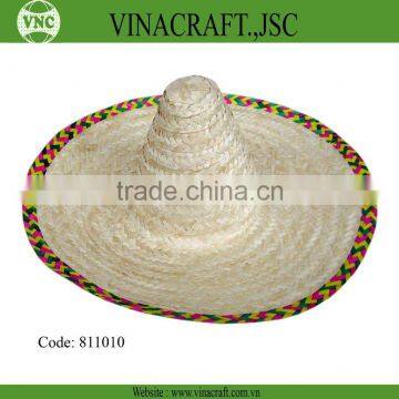 Mexican Hat made of Natural Bamboo