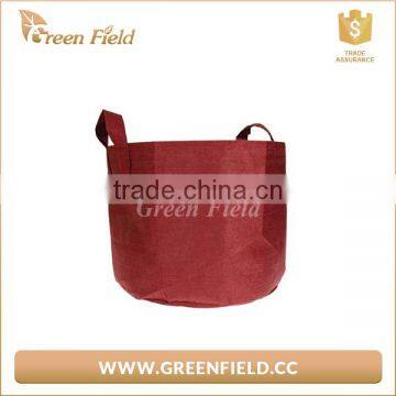 Fabric grow bag,nonwoven felt fabric grow pot