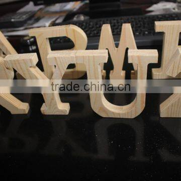 Wooden Alphabet Letters DIY Manual Process Letters Laser Cutting Letters Can Be Customized photo-3