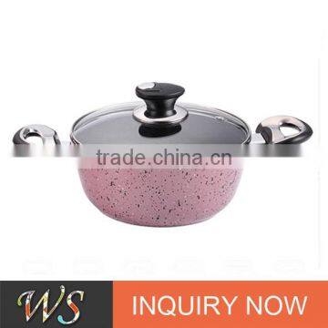 gas stove non stick shirodhara pot