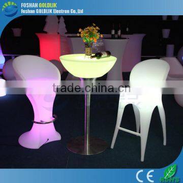 Music Control Bar Furniture Decking LED High Bar Table GKT-106DC