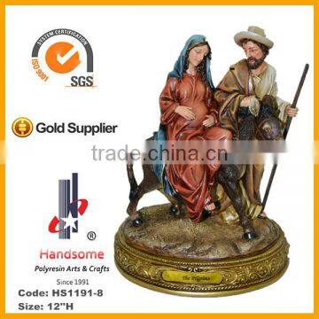 12 Inch Holy Family Polyresin Craft Religious Statues photo-3