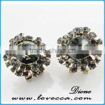 New Products mode fashion earring for women party decor	,crystal lady earring for decor