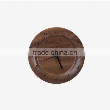 Carbon Baking Wooden Wall Digital Clock photo-2